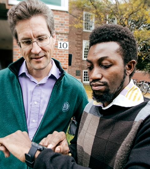 David Kotz and George Boateng, with Amulet